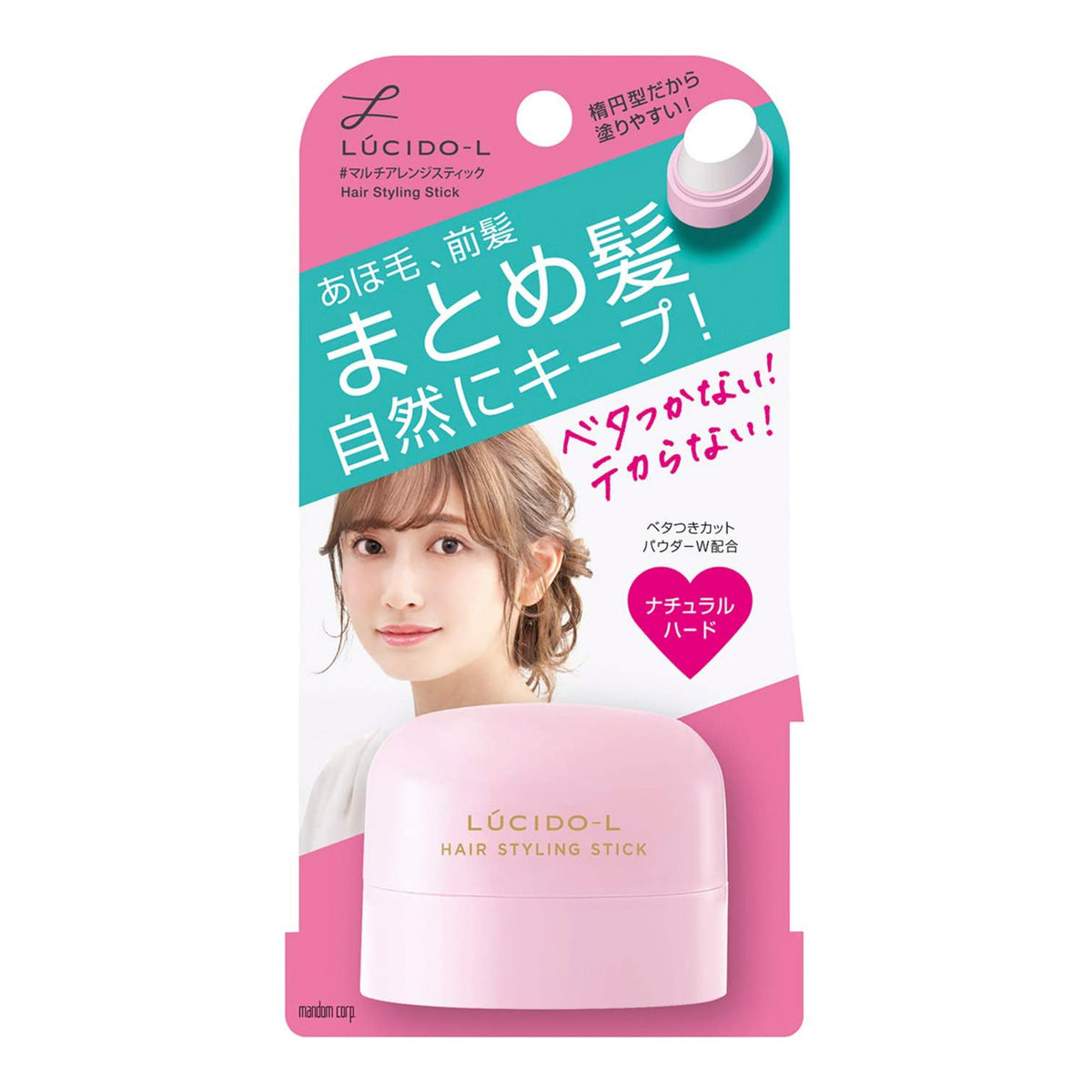 Lucido-L Anti-Frizz Hair Styling Stick Beauty Mandom   