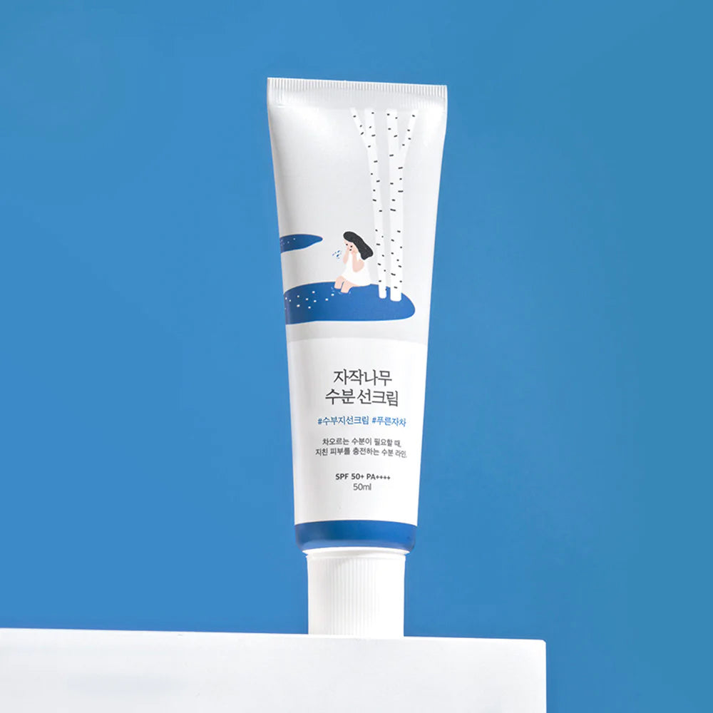 Round Lab Birch Juice Moisturizing Sun Cream Beauty Roundlab   