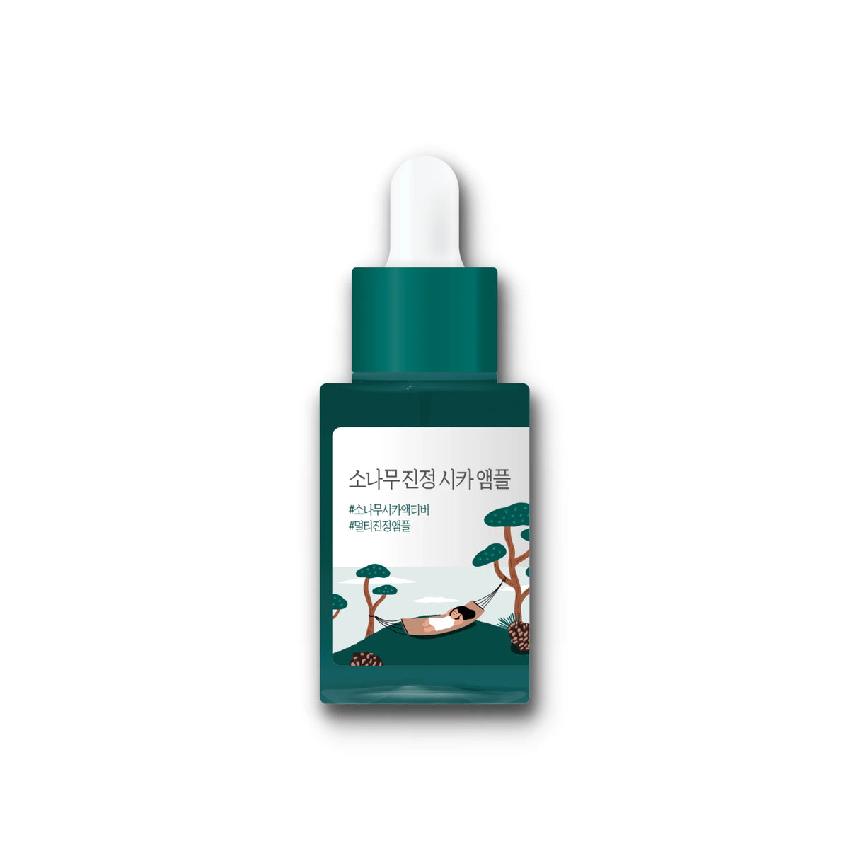 Round Lab Pine Calming Cica Ampoule Beauty Roundlab   